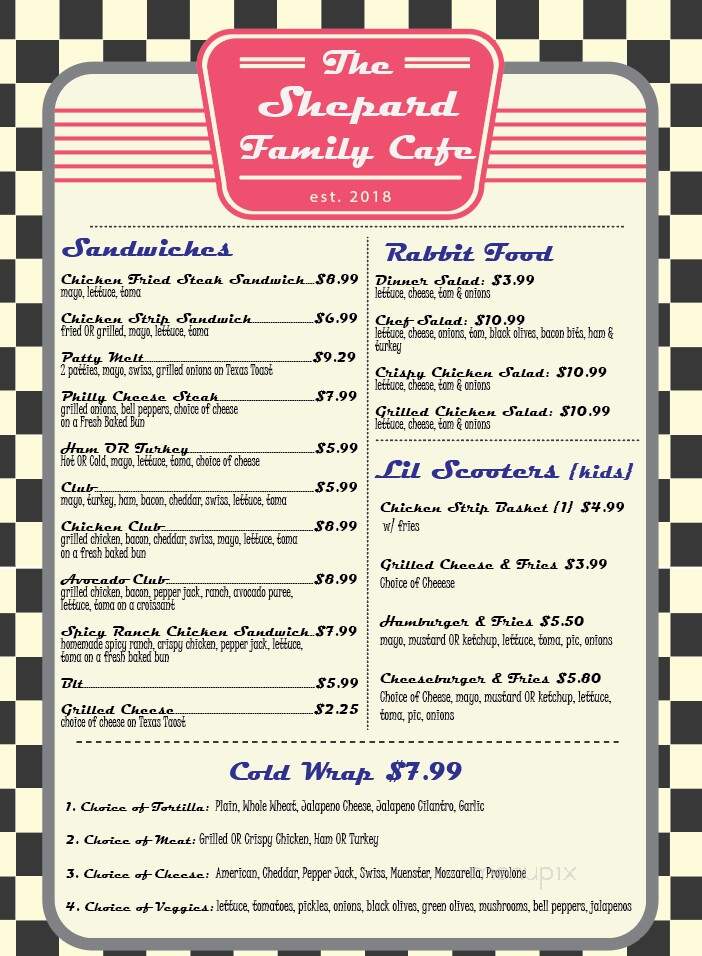 The Shepard Family Cafe - Bonham, TX