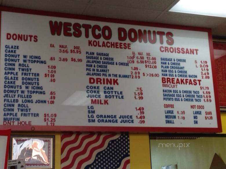 Westco Donuts - Sugar Land, TX