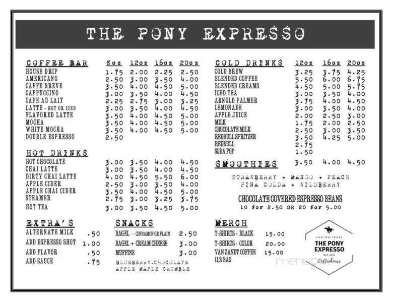 The Pony Expresso - Canton, TX