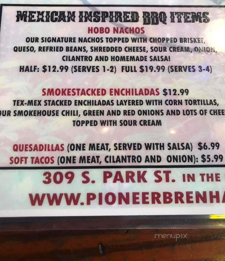 Pioneer Smokehouse - Brenham, TX