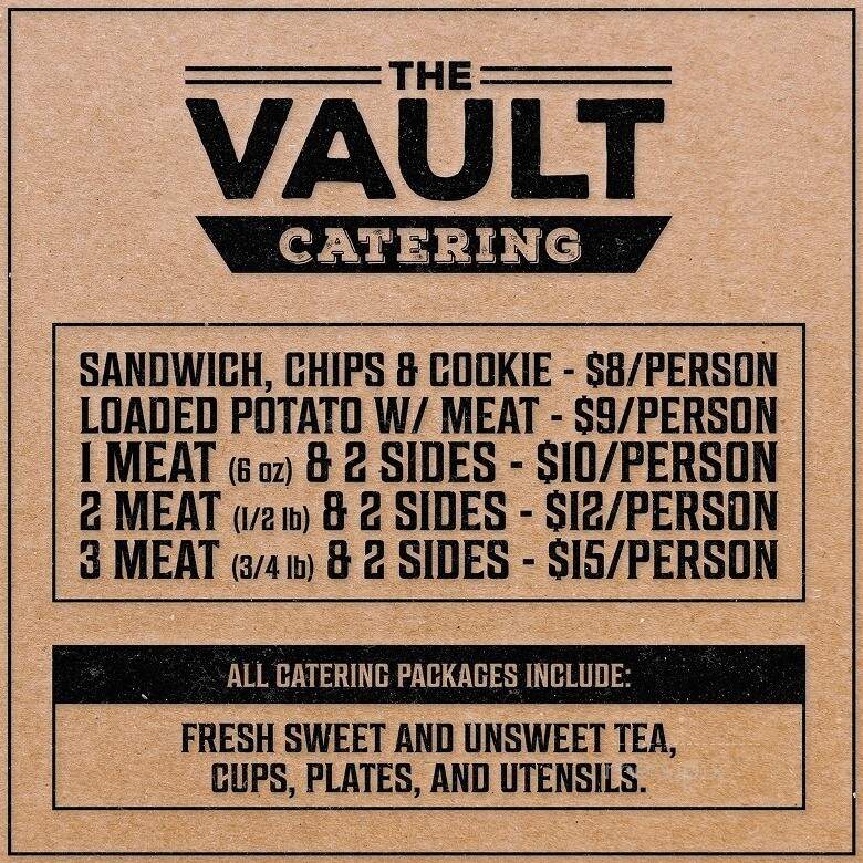 The Vault Smokehouse - Waxahachie, TX