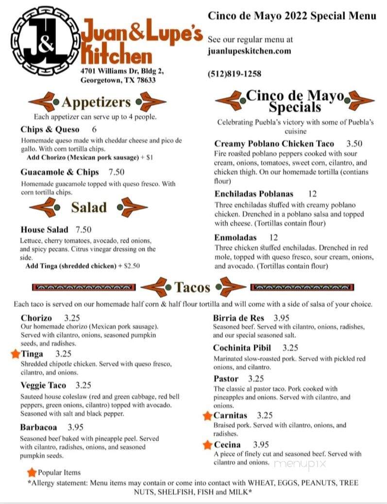 Juan & Lupes Kitchen - Georgetown, TX