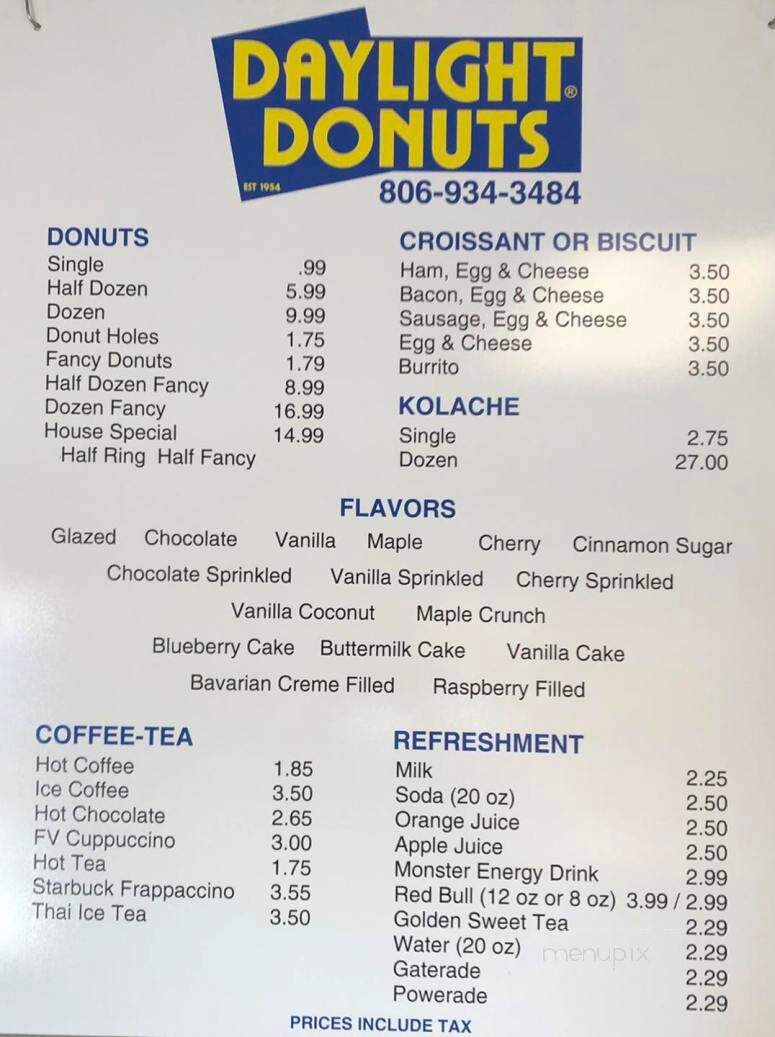 Daylight Donuts - Dumas, TX