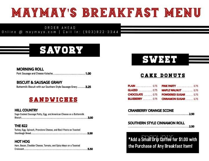 MayMay's - Mount Enterprise, TX