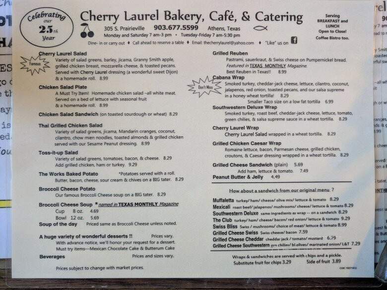 Cherry Laurel Cake Shoppe - Athens, TX