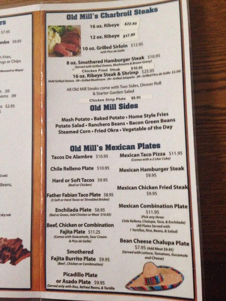 Old Mill Bbq & Burritos - Pecos, TX