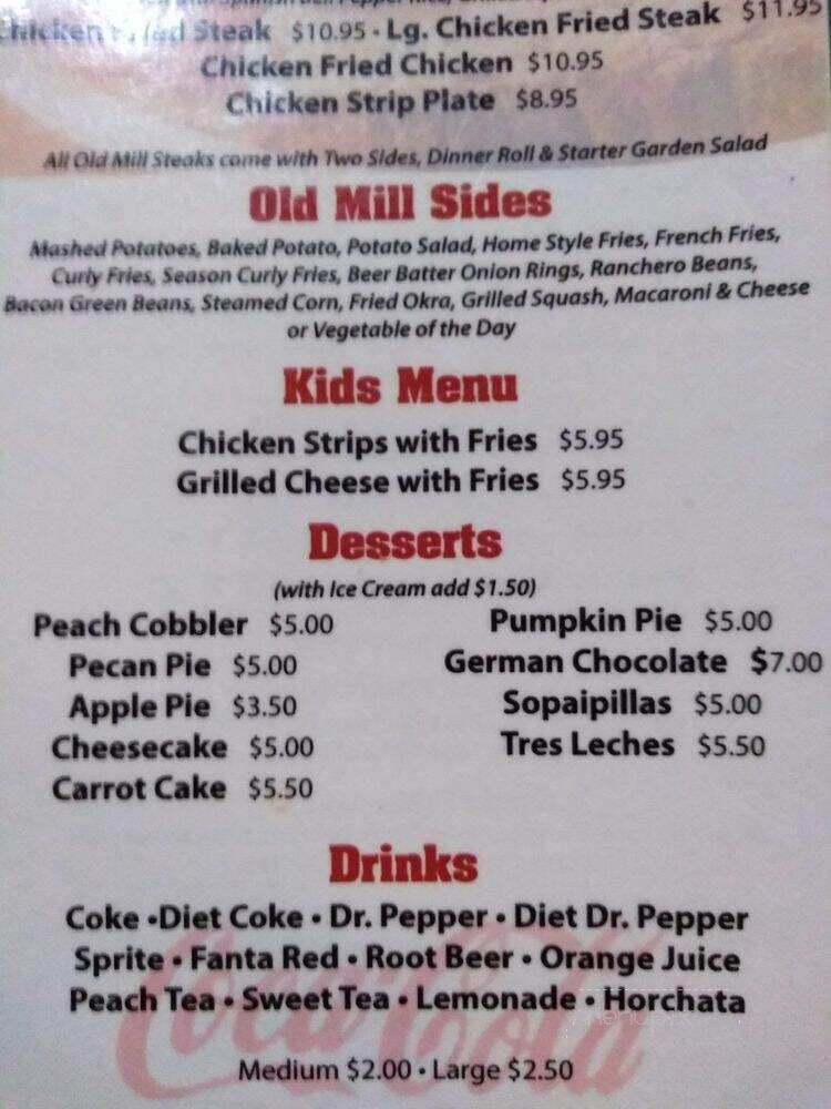 Old Mill Bbq & Burritos - Pecos, TX