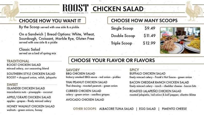 Roost Chicken Salad & Deli - Longview, TX