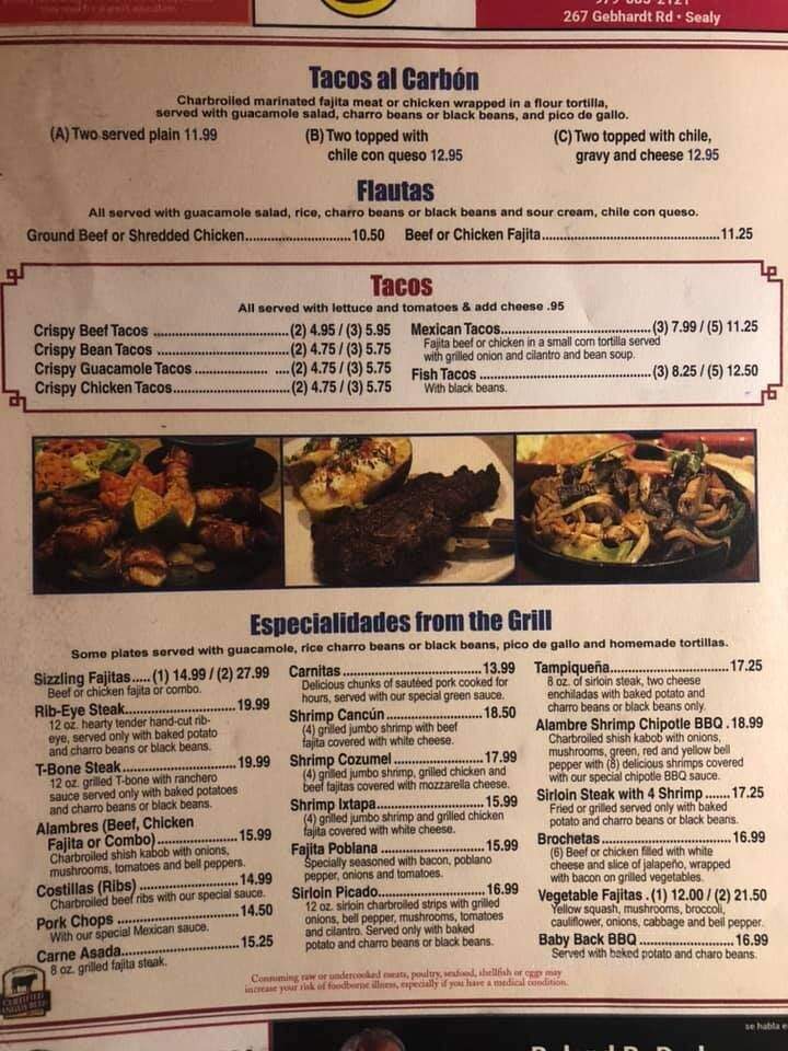 Cazadores Mexican Restaurant No 3 - Sealy, TX