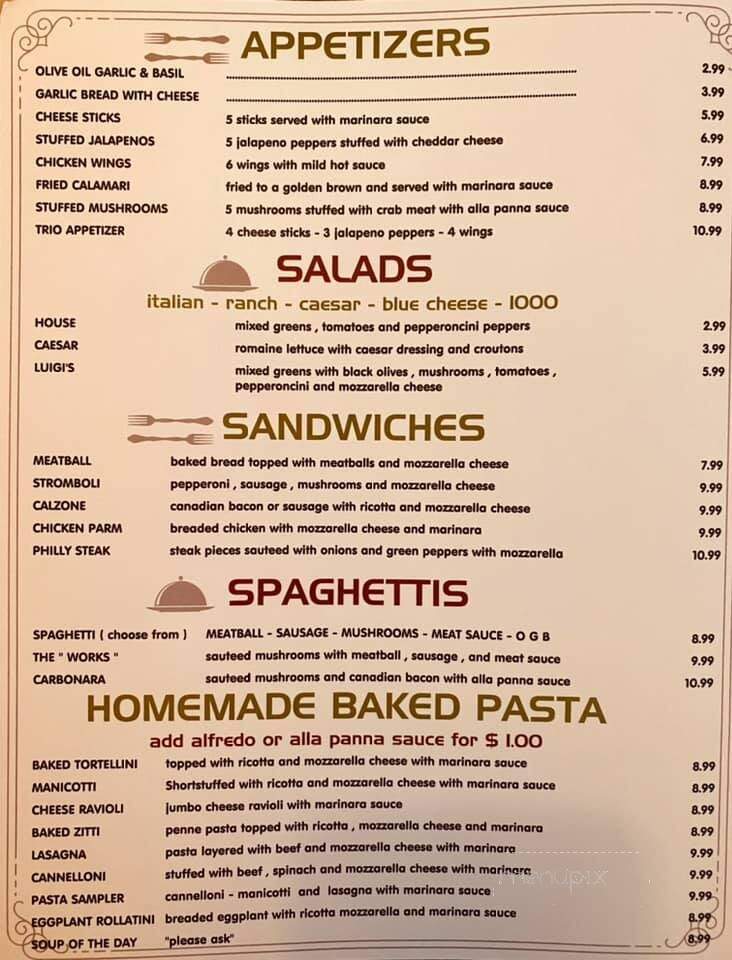 Luigi's Italian Restaurant - Angleton, TX