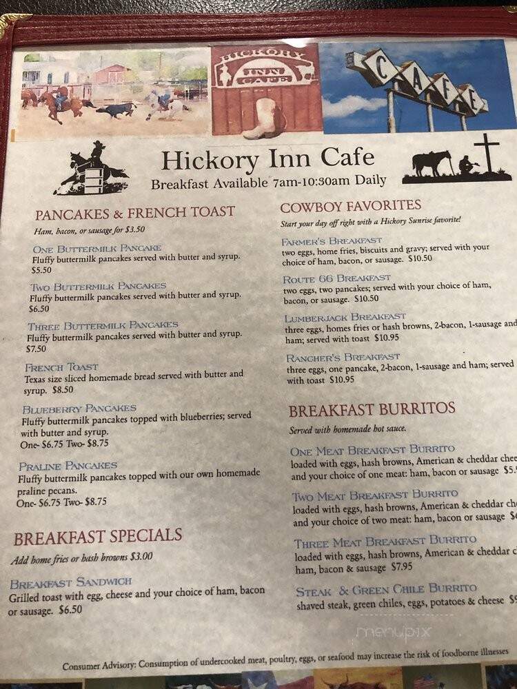 Hickory Cafe - Vega, TX