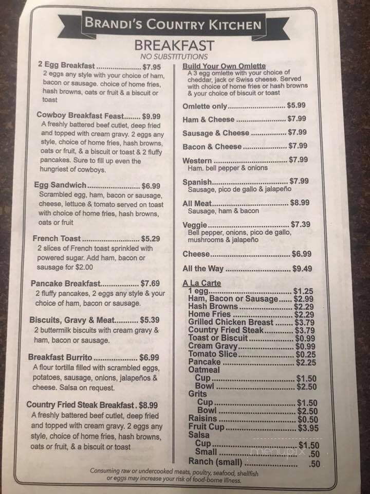 Brandis Country Kitchen - Decatur, TX