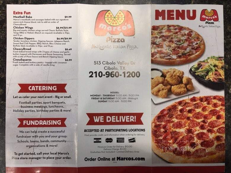 Marco's Pizza - Cibolo, TX