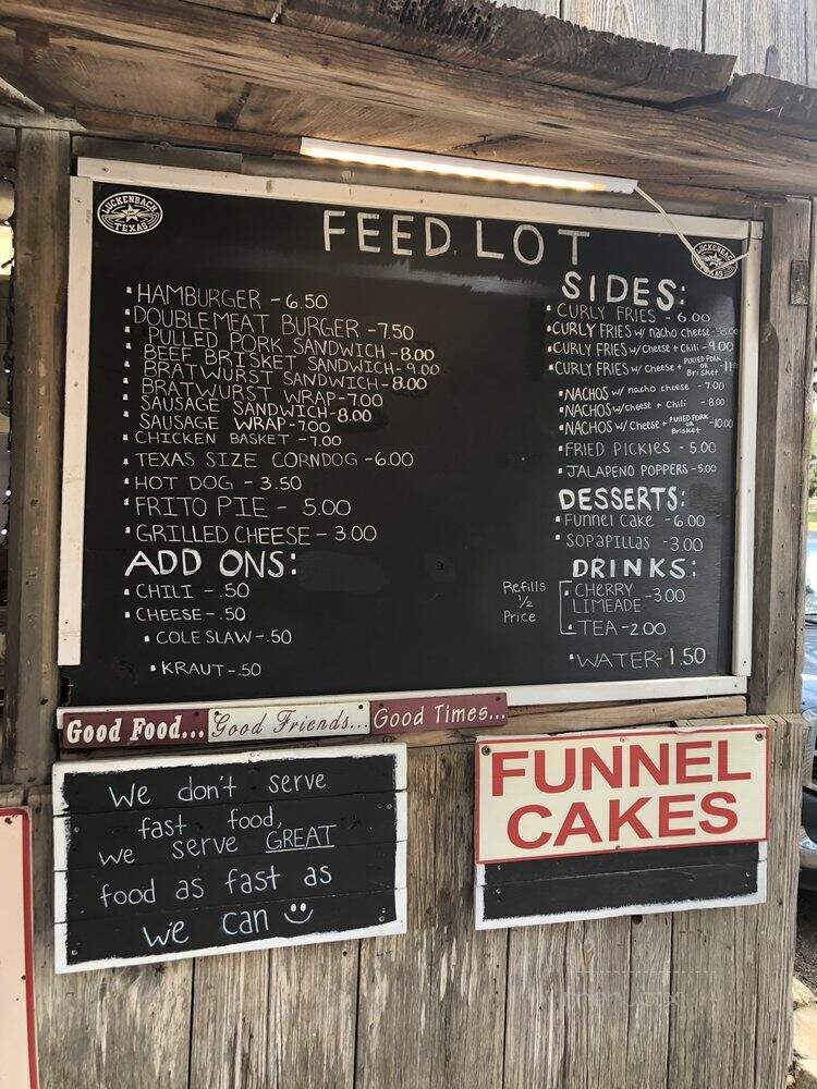 Luckenbach feed lot - Fredericksburg, TX