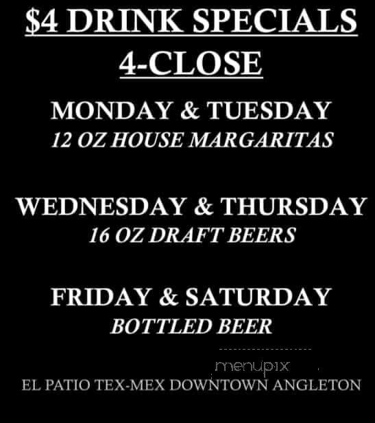 El Patio Tex Mex Bar & Grill - Angleton, TX