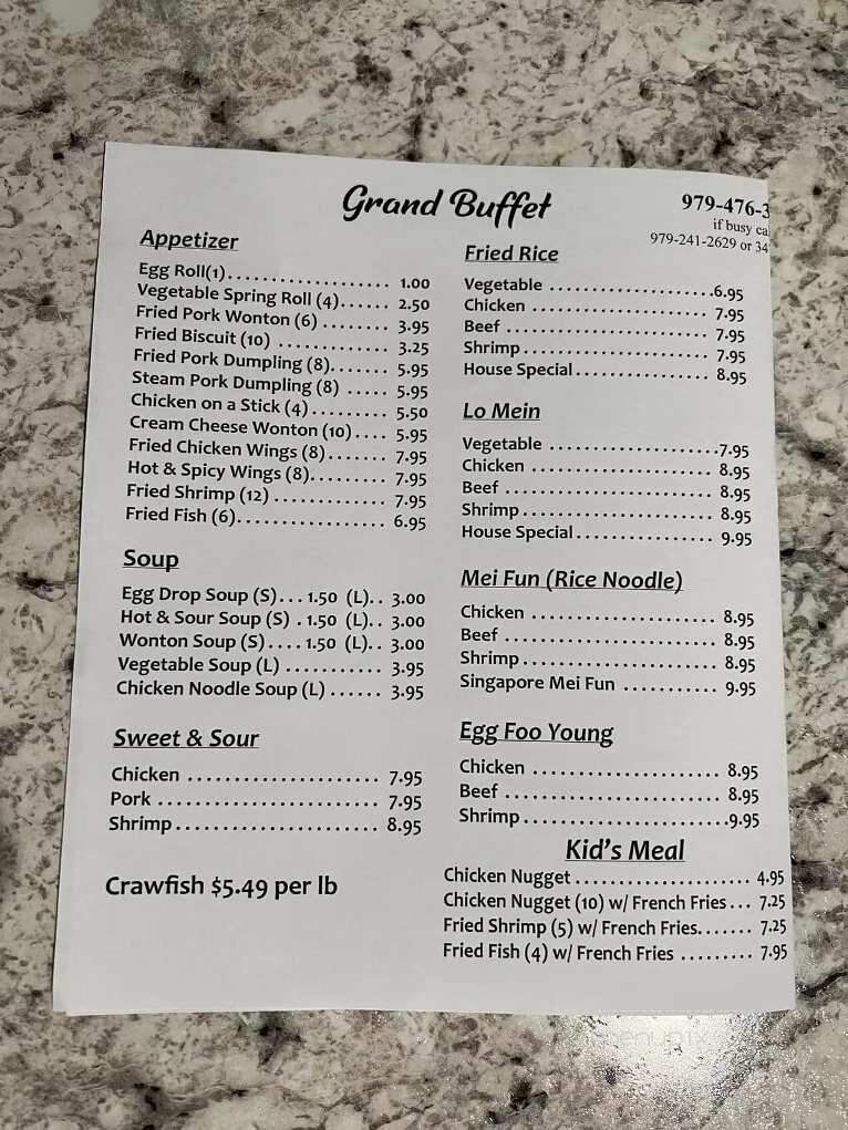 Grand Buffet - Bay City, TX