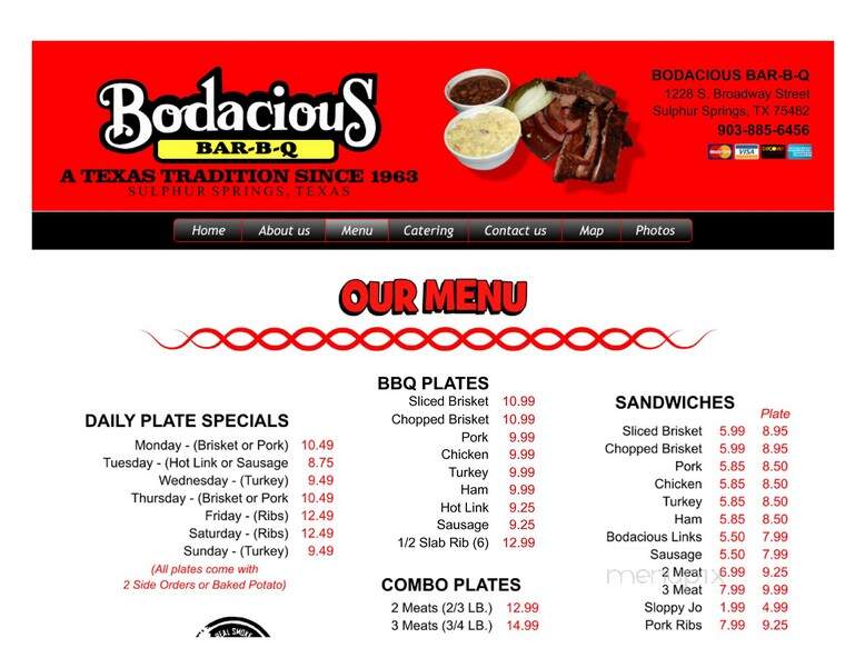 Bodacious Bar-B-Q - Sulphur Springs, TX