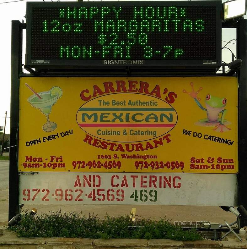 Carrera Mexican Cusine - Kaufman, TX