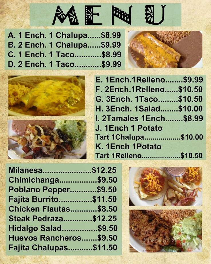 Hidalgo Restaurant - Colorado City, TX