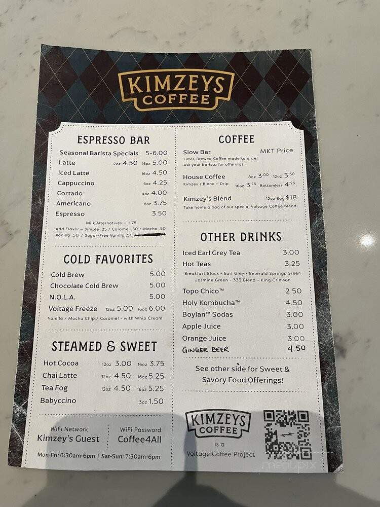 Kimzey's Coffee - Argyle, TX