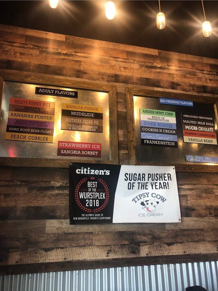 Tipsy Cow Ice Cream - New Braunfels, TX