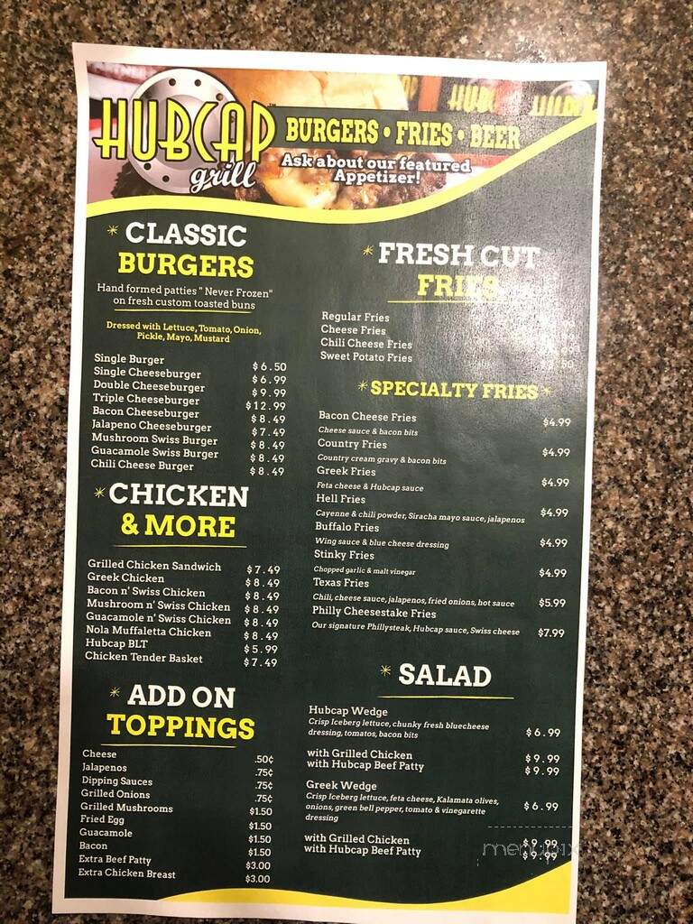 Hubcap Grill - Pearland, TX