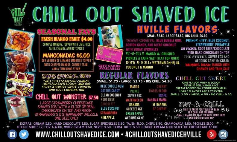 Chill Out Shaved Ice Hville - Huntsville, TX