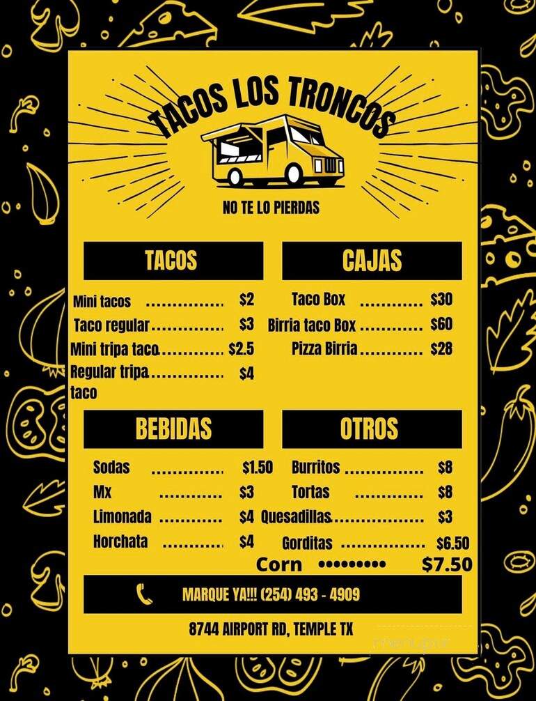 Tacos Los Troncos - Temple, TX