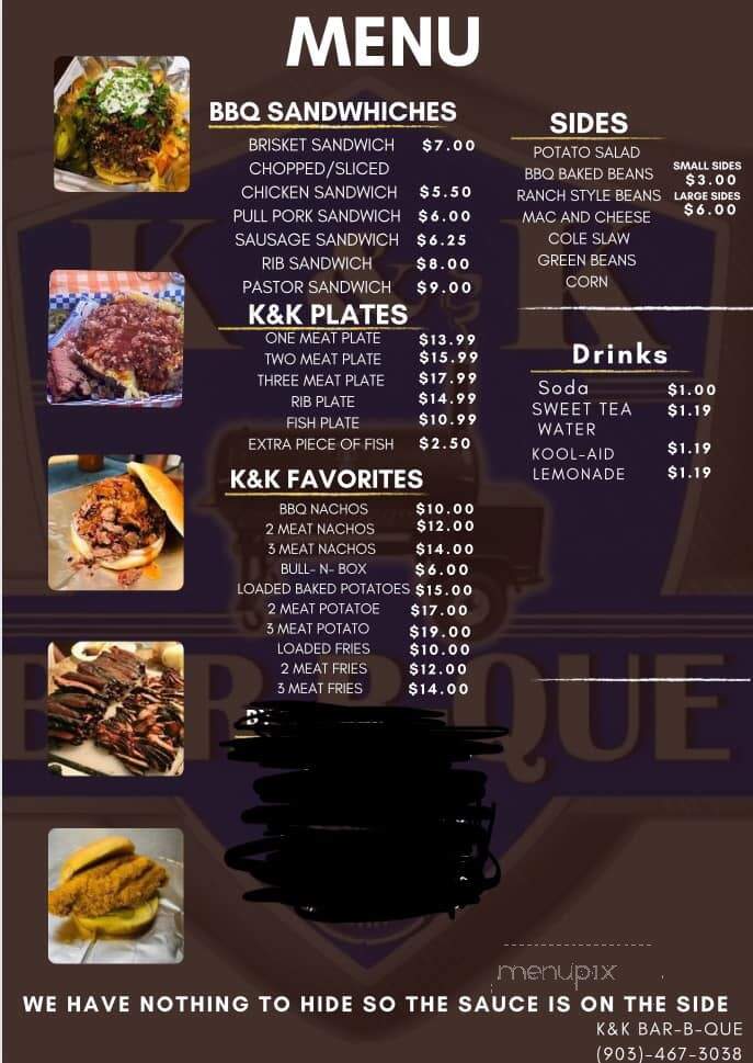 K&K Bar-B-Que - Corsicana, TX