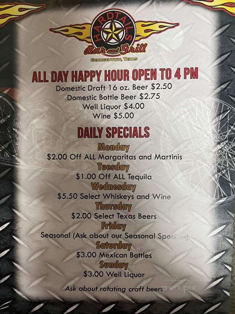 Hardtails Bar and Grill - Georgetown, TX