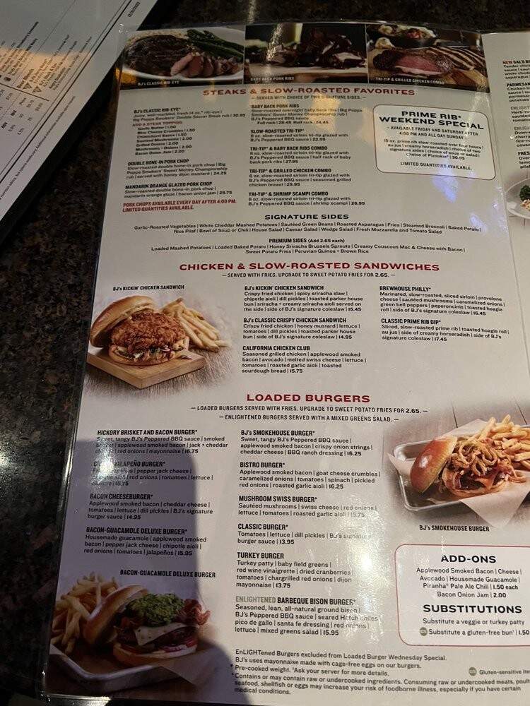 B J's Restaurant & Brewhouse - Lewisville, TX