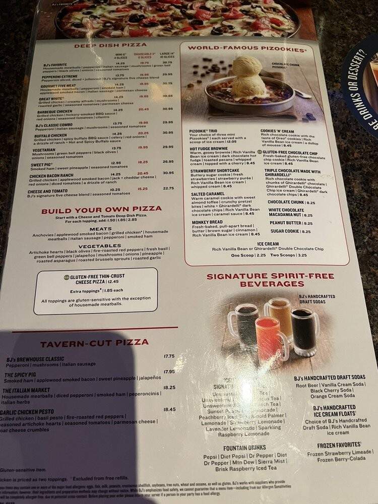 B J's Restaurant & Brewhouse - Lewisville, TX