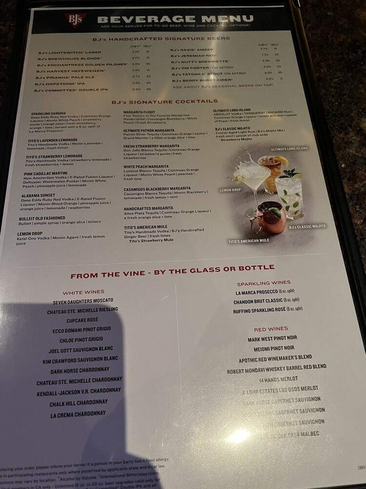 B J's Restaurant & Brewhouse - Lewisville, TX