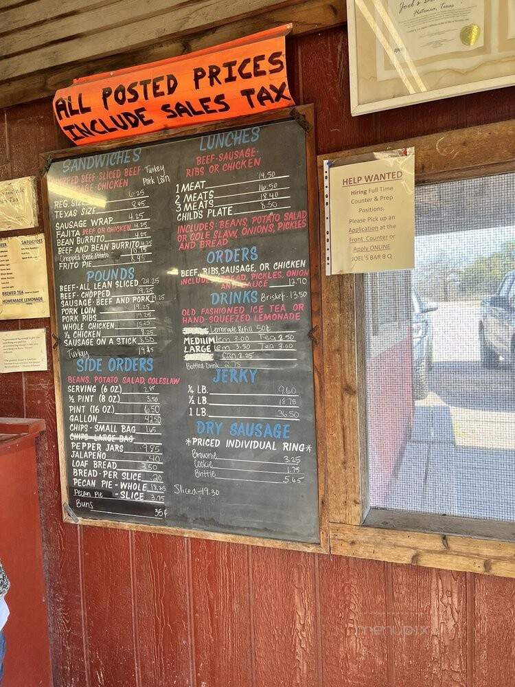 Joel's Bar Bq - Flatonia, TX