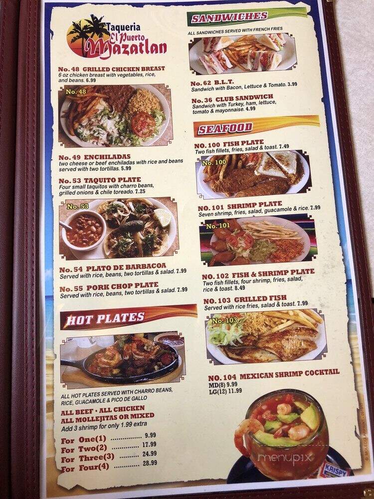 Puerto De Maztlan Taqueria - Mathis, TX