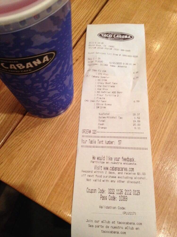 Taco Cabana - Round Rock, TX