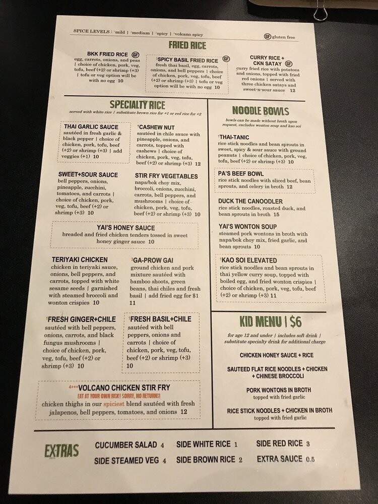 Yai's Thai Kitchen - Richmond, TX