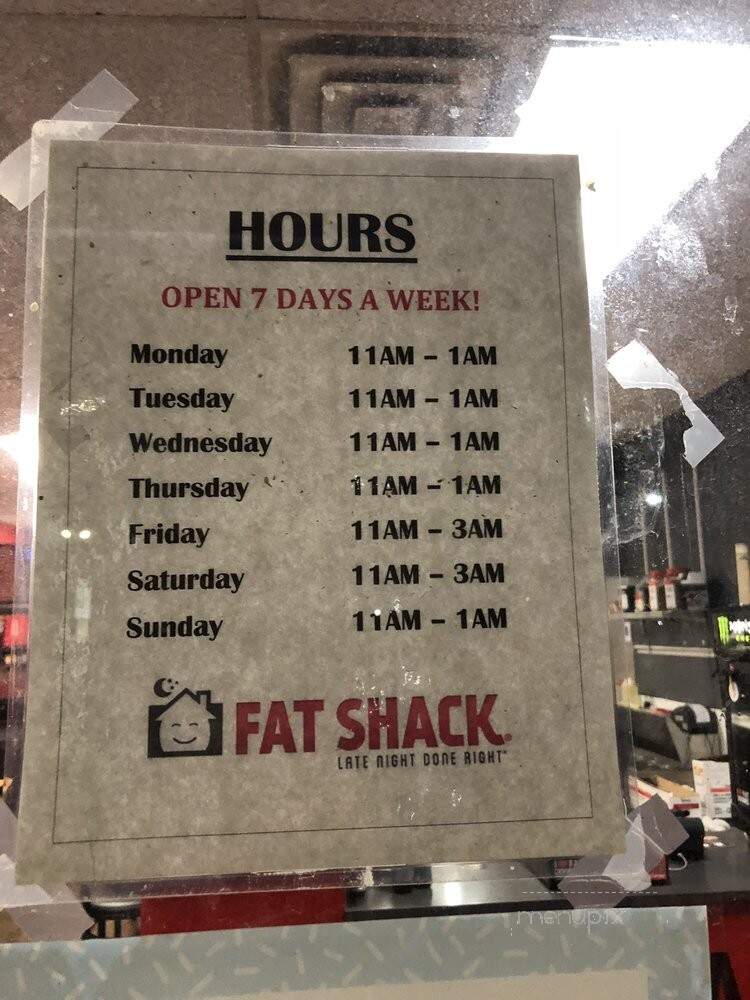 Fat Shack - Denton, TX