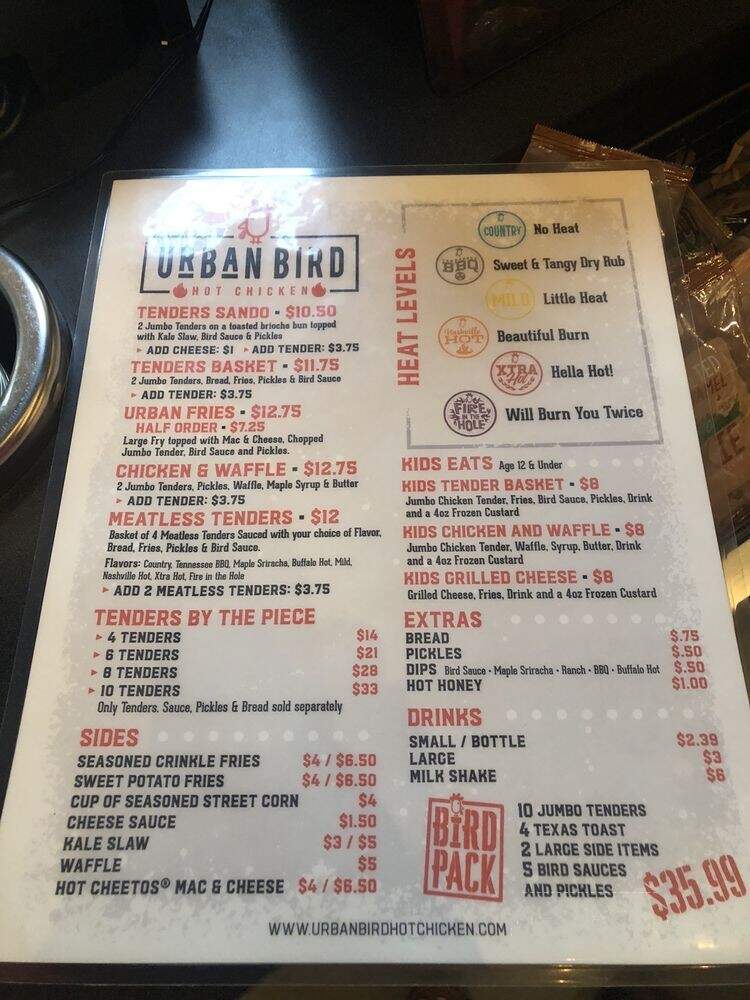 Urban Bird Hot Chicken - Katy, TX