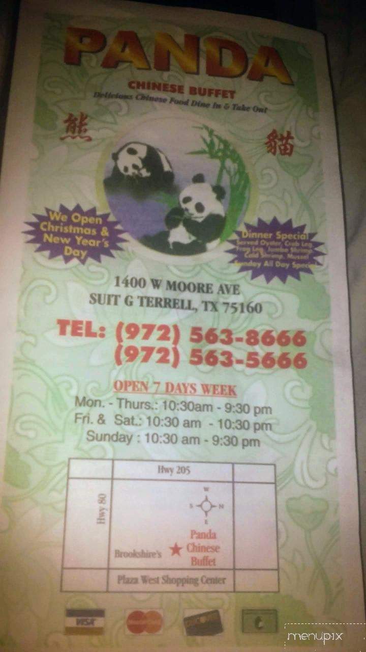 Panda Buffet - Terrell, TX