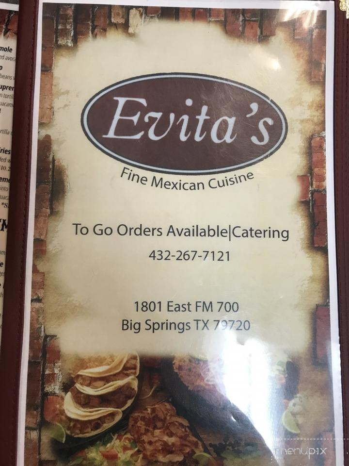 Evita's Fine Mexican Cuisine - Big Spring, TX