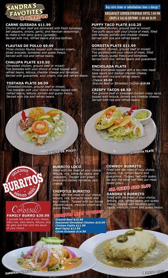 Sandra's Cantina & Grill - Spring Branch, TX