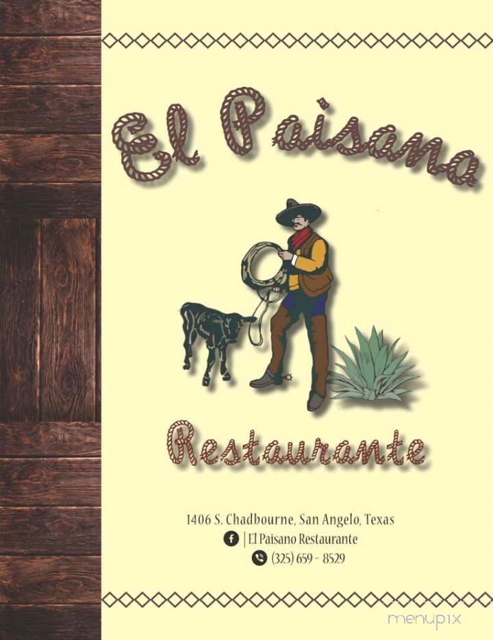 El Paisano Restaurant - San Angelo, TX