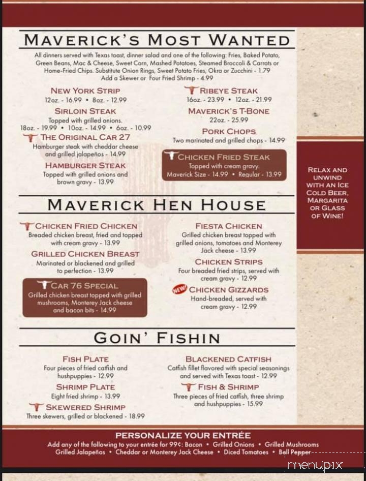 Maverick Grill - Floresville, TX