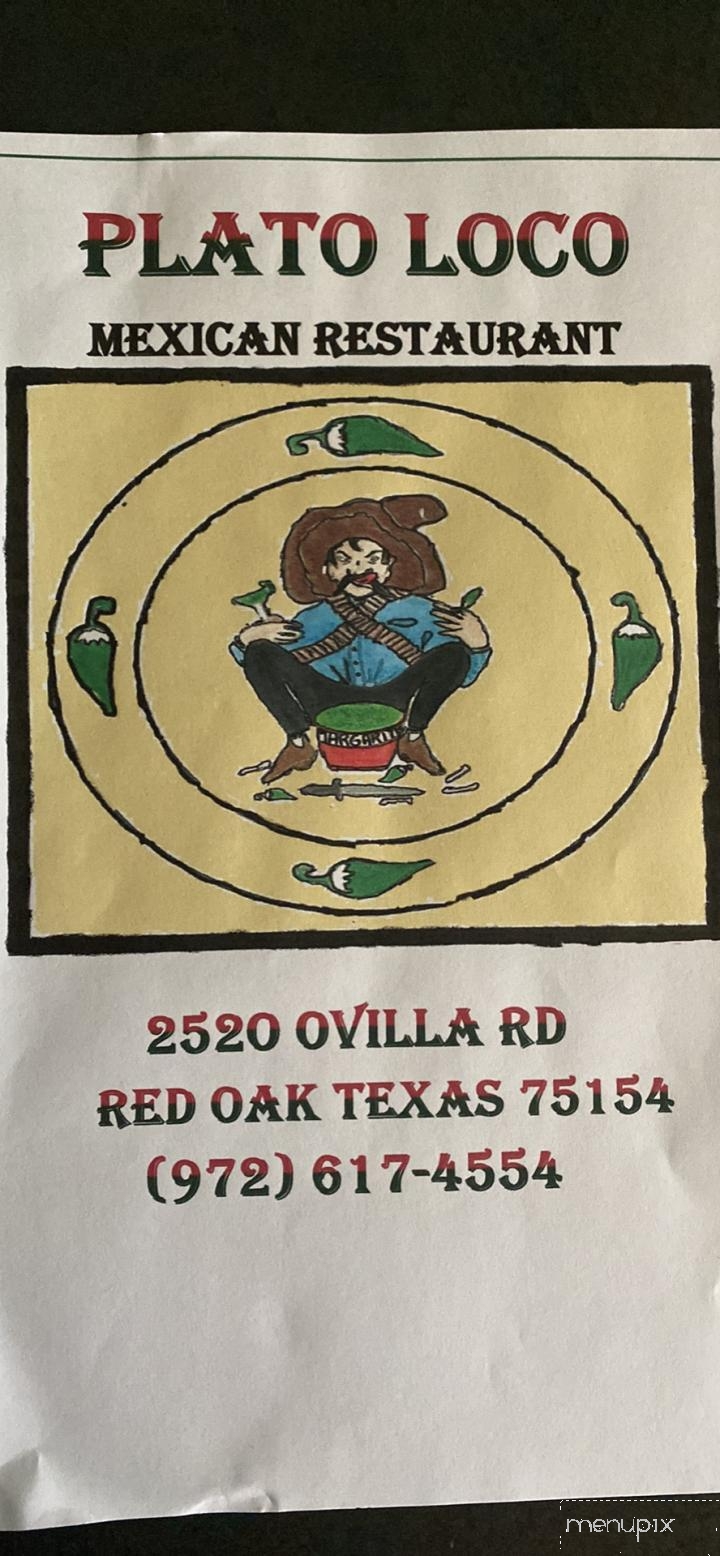 Plato Loco Restaurant - Red Oak, TX