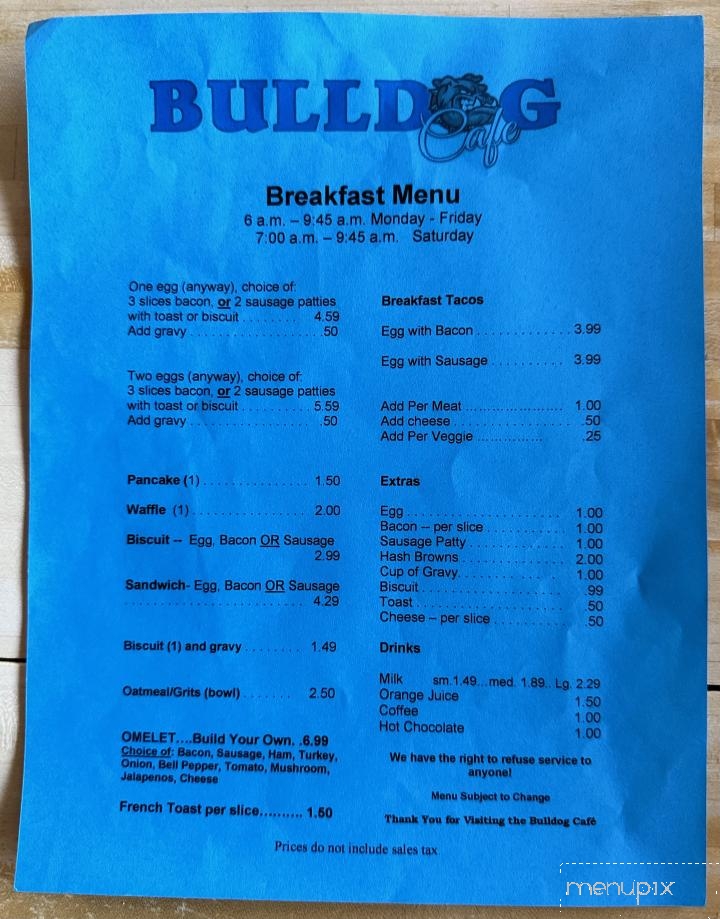 Bulldogs Cafe - Sweeny, TX