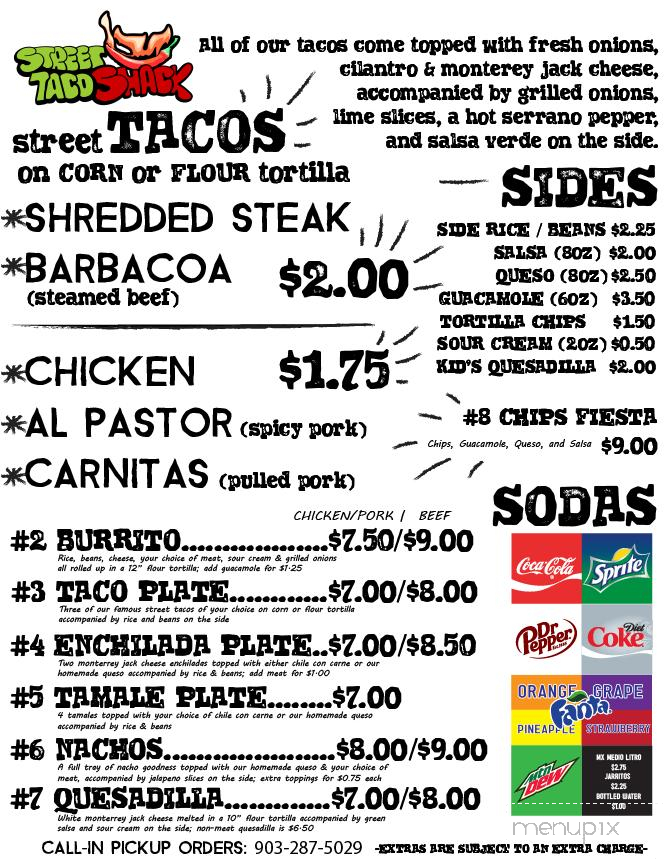 Street Taco Shack - Canton, TX