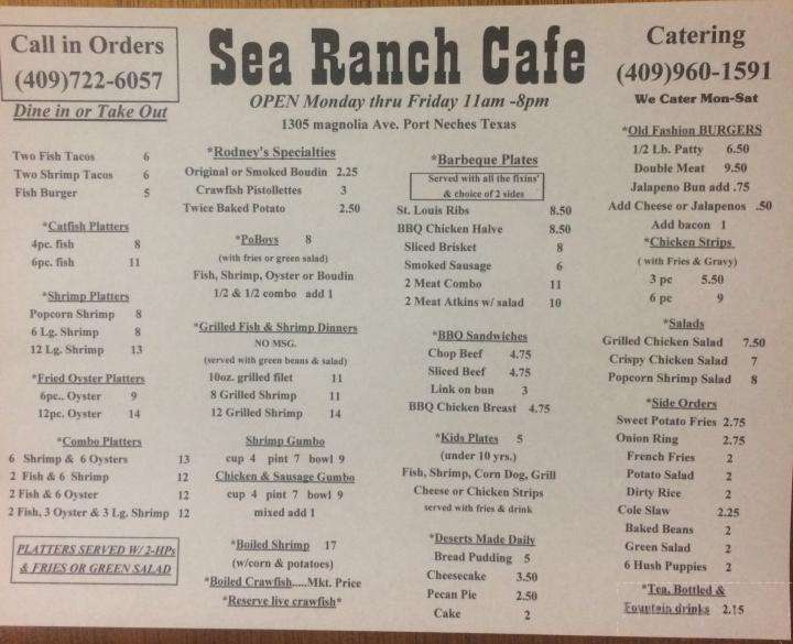 Sea Ranch Cafe - Port Neches, TX