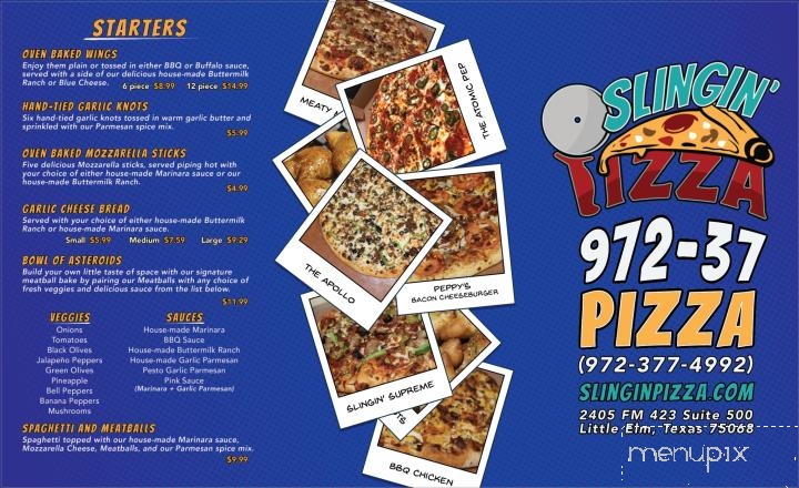 Slingin' Pizza - Little Elm, TX