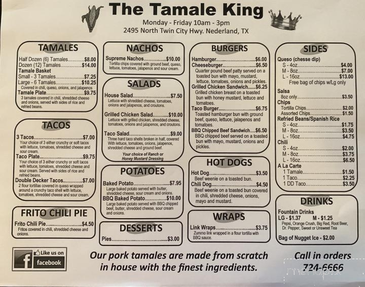 The Tamale King - Nederland, TX